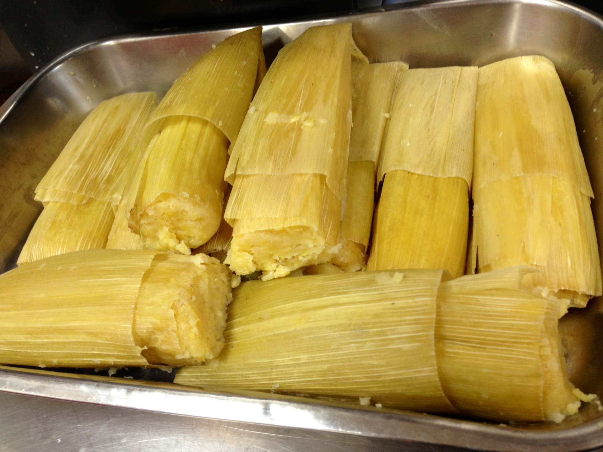 Tamales de Elote